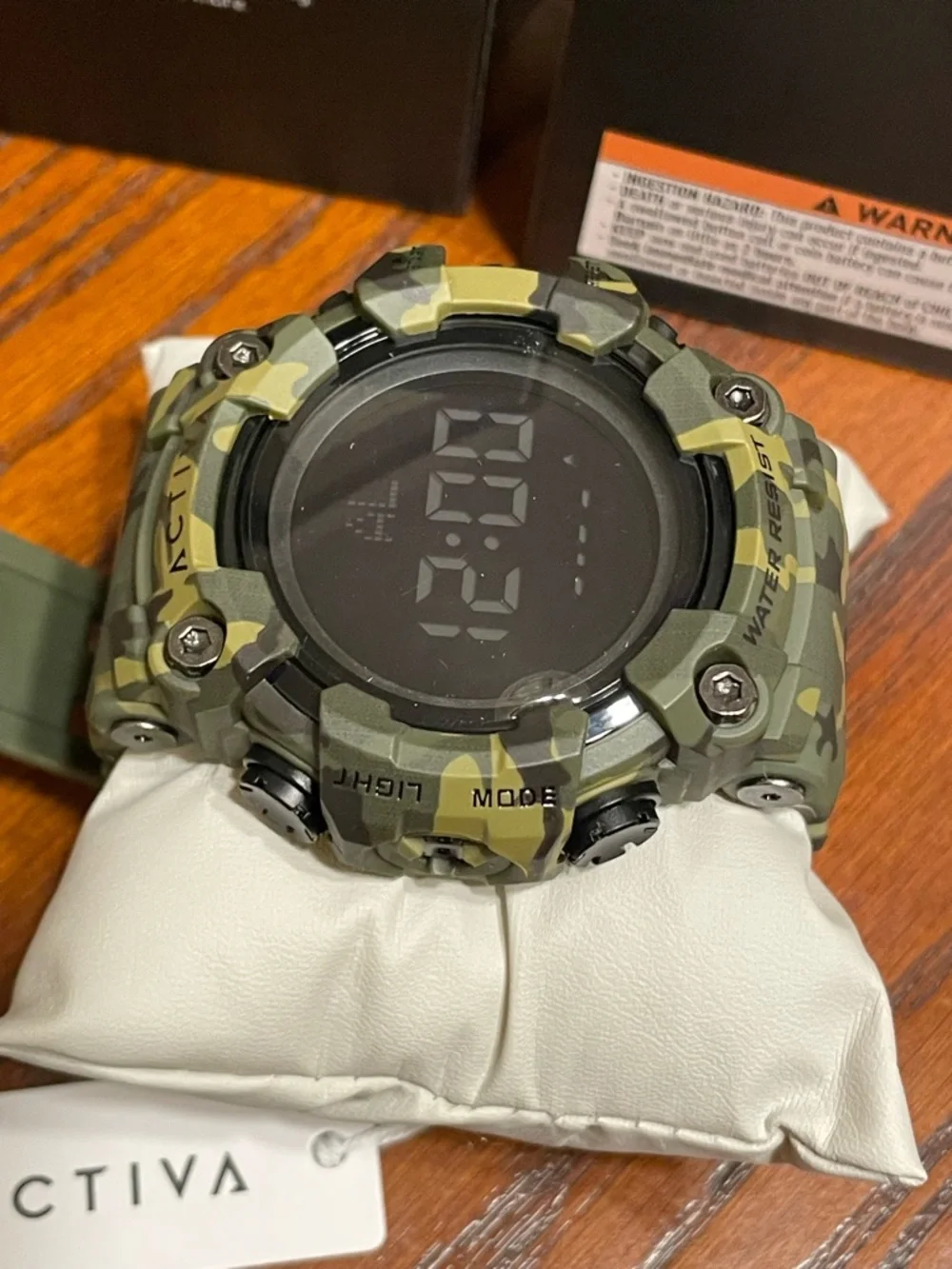 Ativa Camo Digital Sports Watch – Green & Khaki